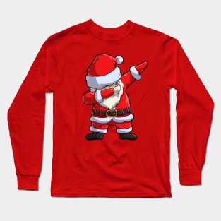 DABBING SANTA Long Sleeve T-Shirt